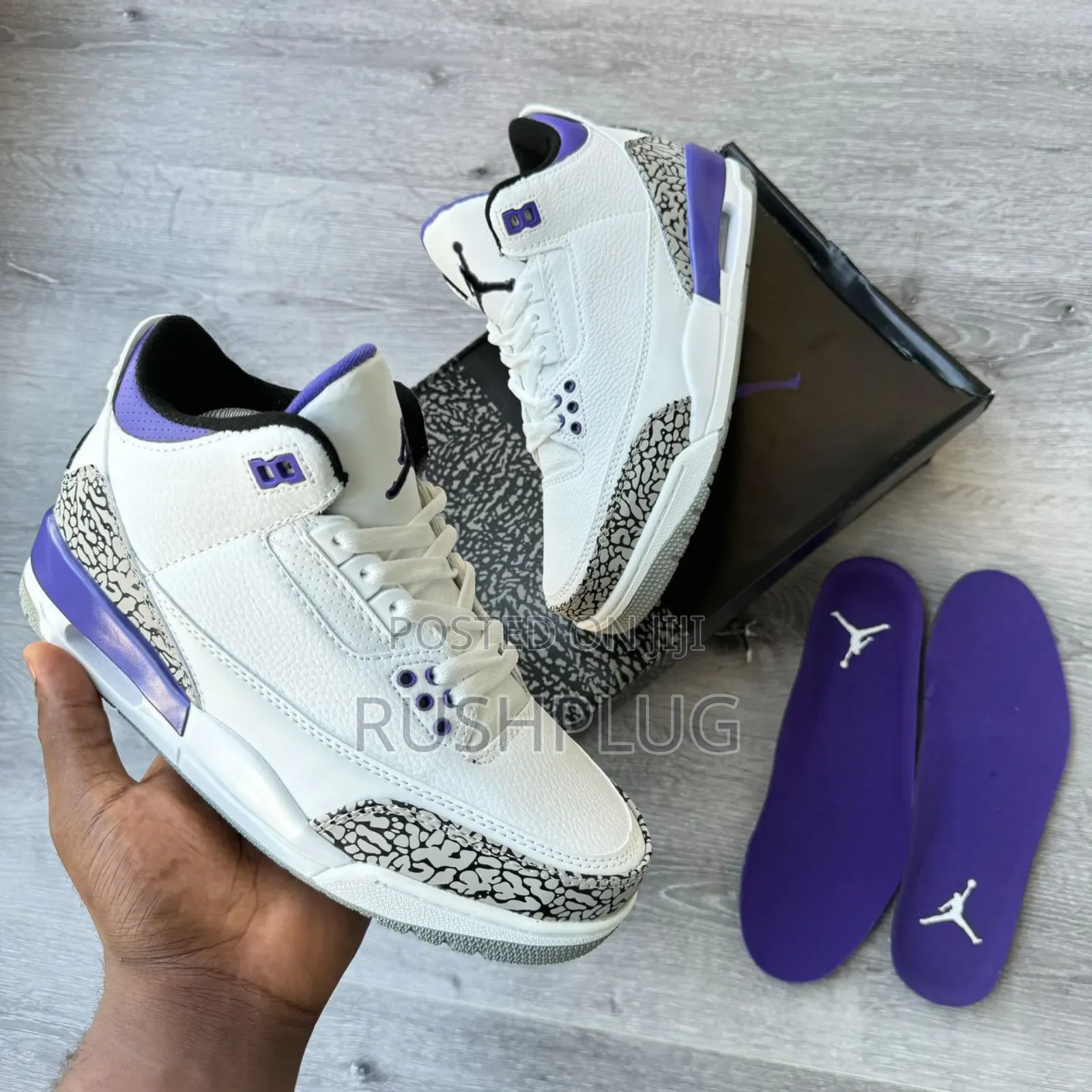 Air Jordan 3 Retro “Dark Iris”
