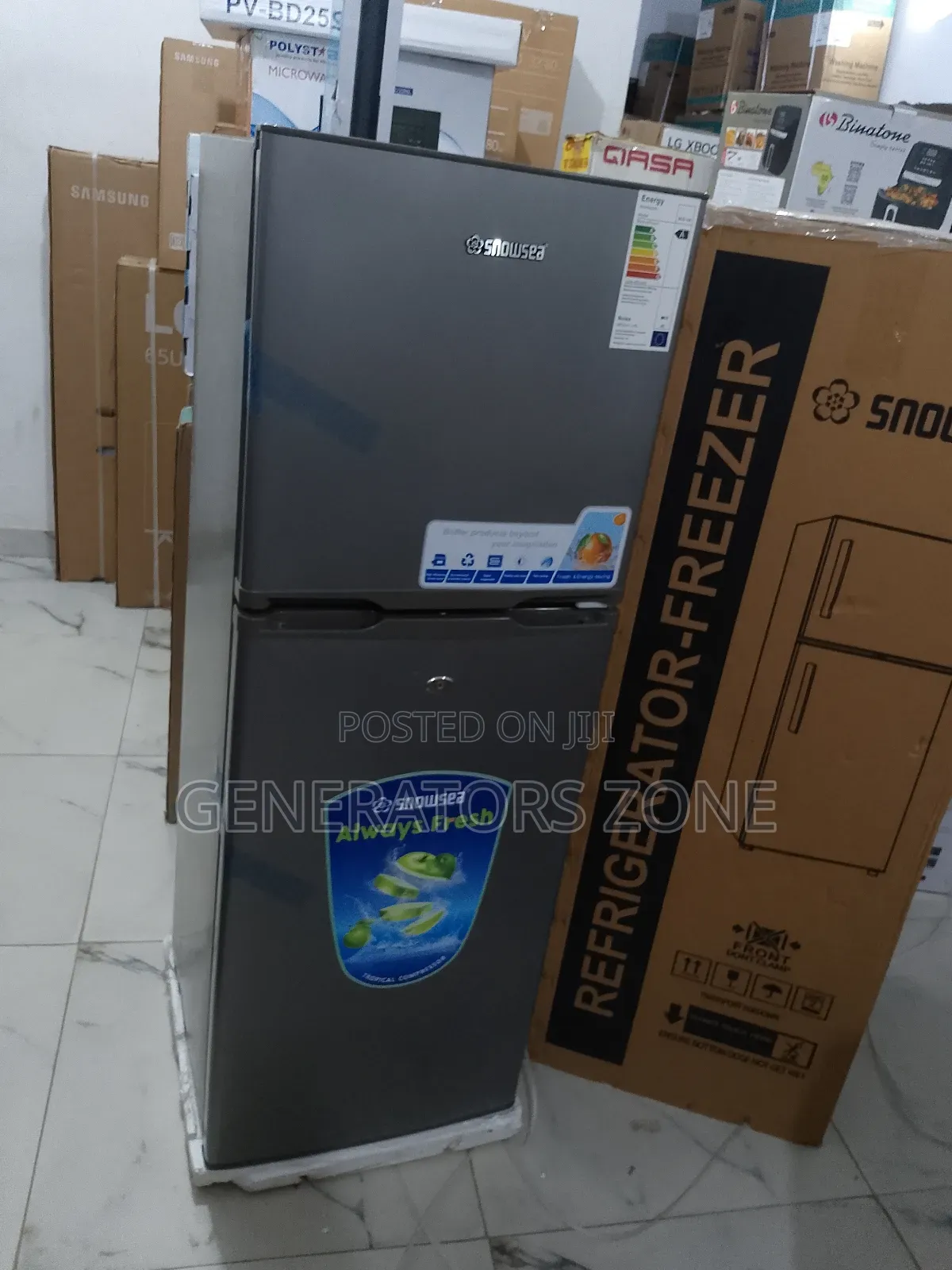 Snowsea 150l BCD 198 Freezer + Refrigerator Combo