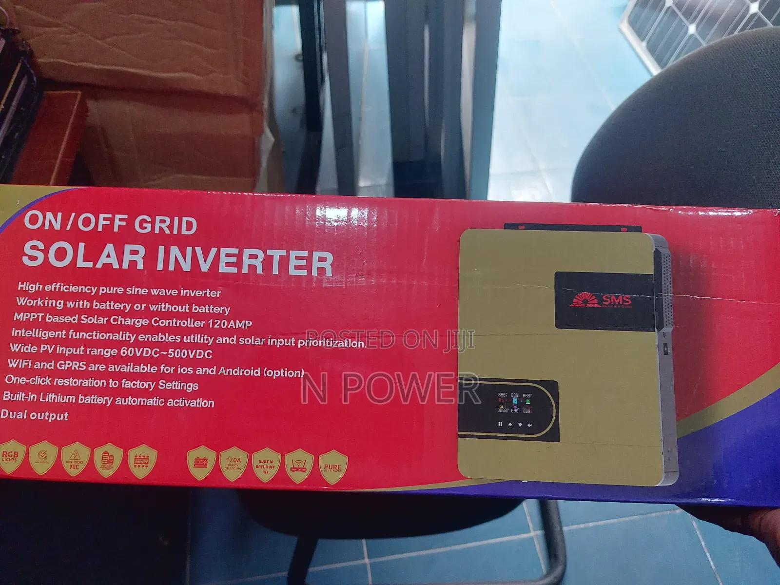 SMS Solar Hybrid Inverter 6.2kva 48v
