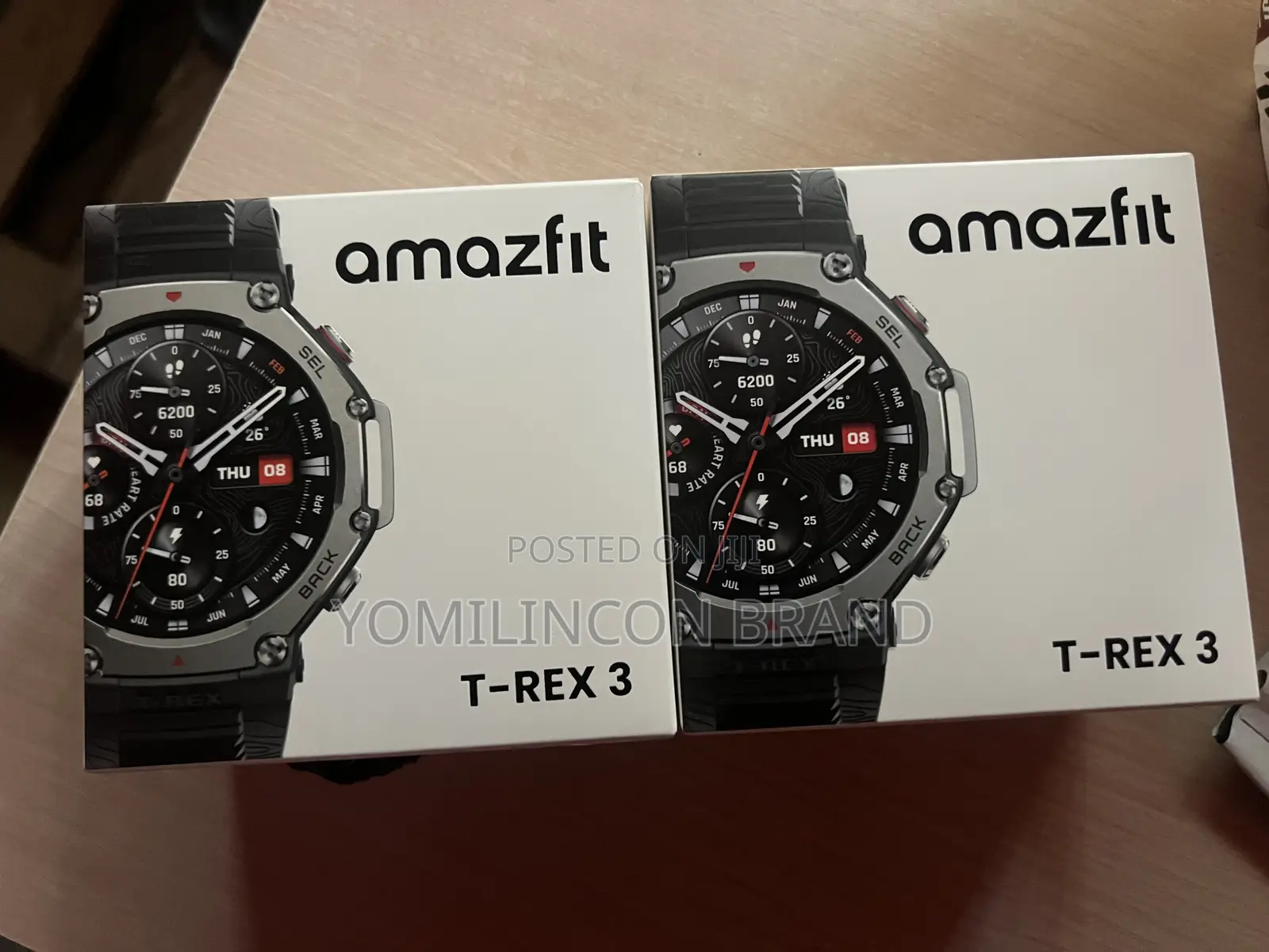 Amazfit T-Rex 3 Outdoor Smart Watch 48mm Amoled Display, Offline