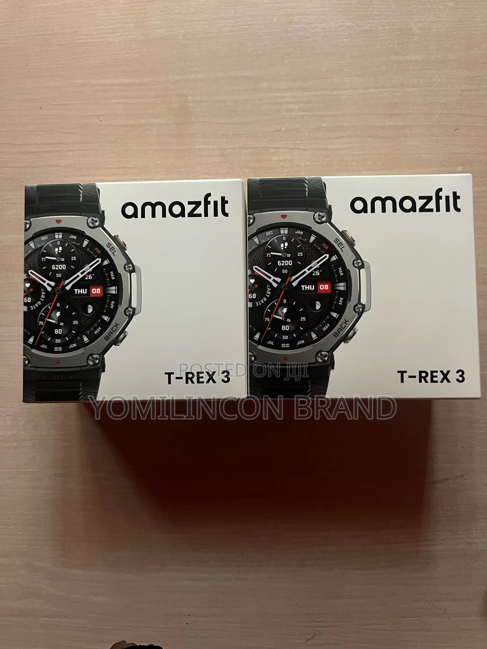 Amazfit T-Rex 3 Outdoor Smart Watch 48mm Amoled Display, Offline