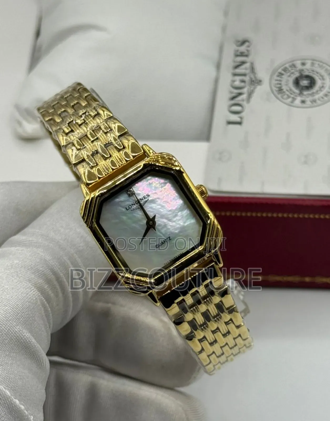 Original Longines Gold Stainless Steel Strap Watch