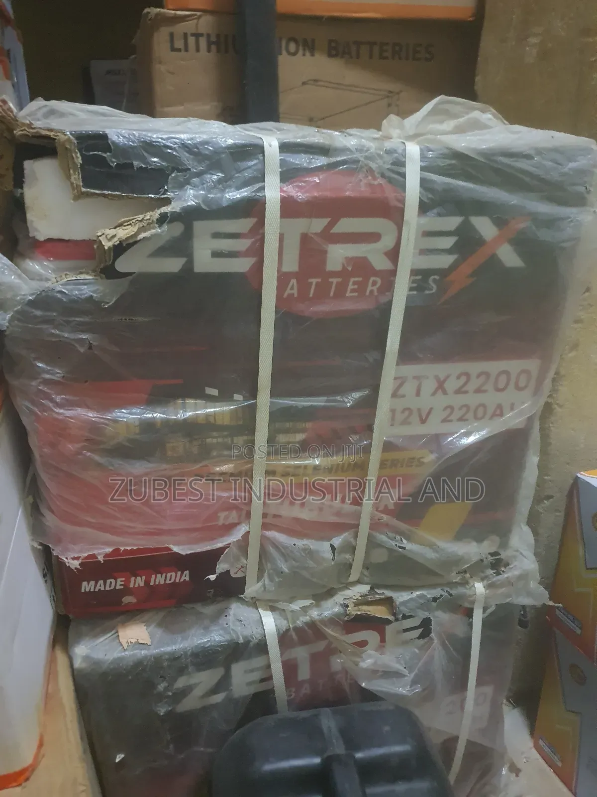 Zetrex Solar Battery 220ah 12v With Warranty