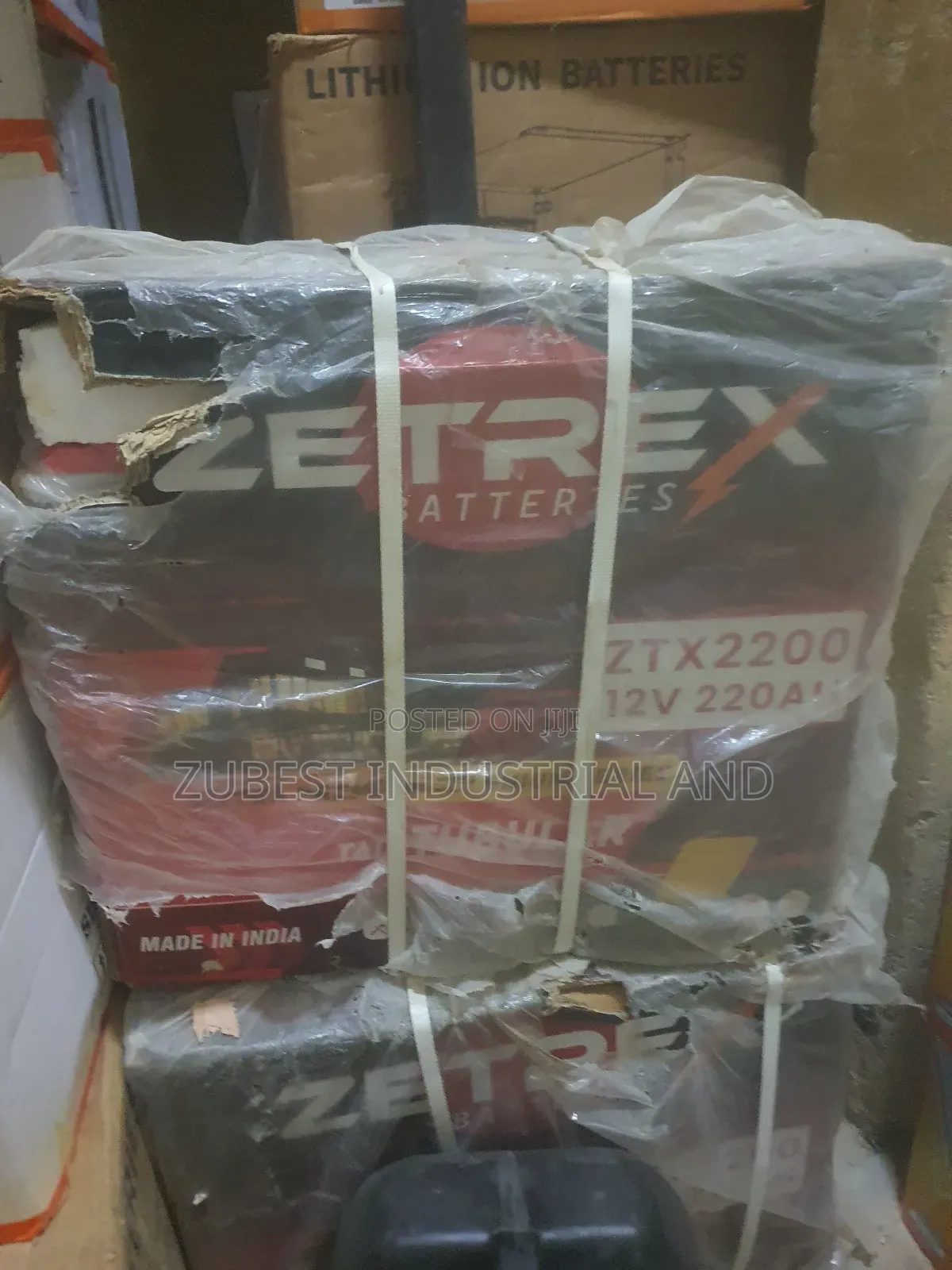 Zetrex Solar Battery 220ah 12v With Warranty