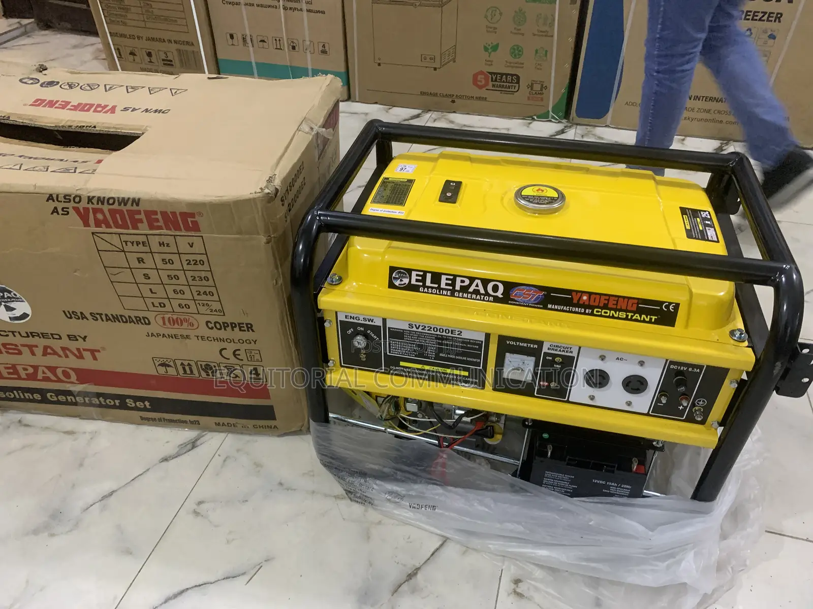 Fuel Efficient 11kva Generator – Elepaq Sv22000e2