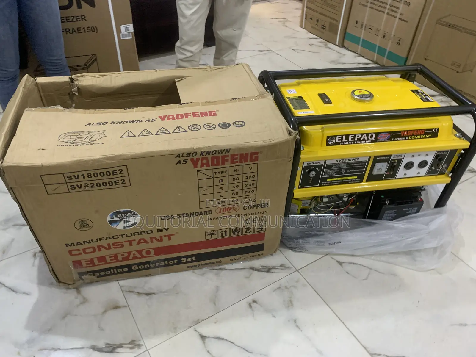 Energy-Saving Generator – Elepaq 11kva Output