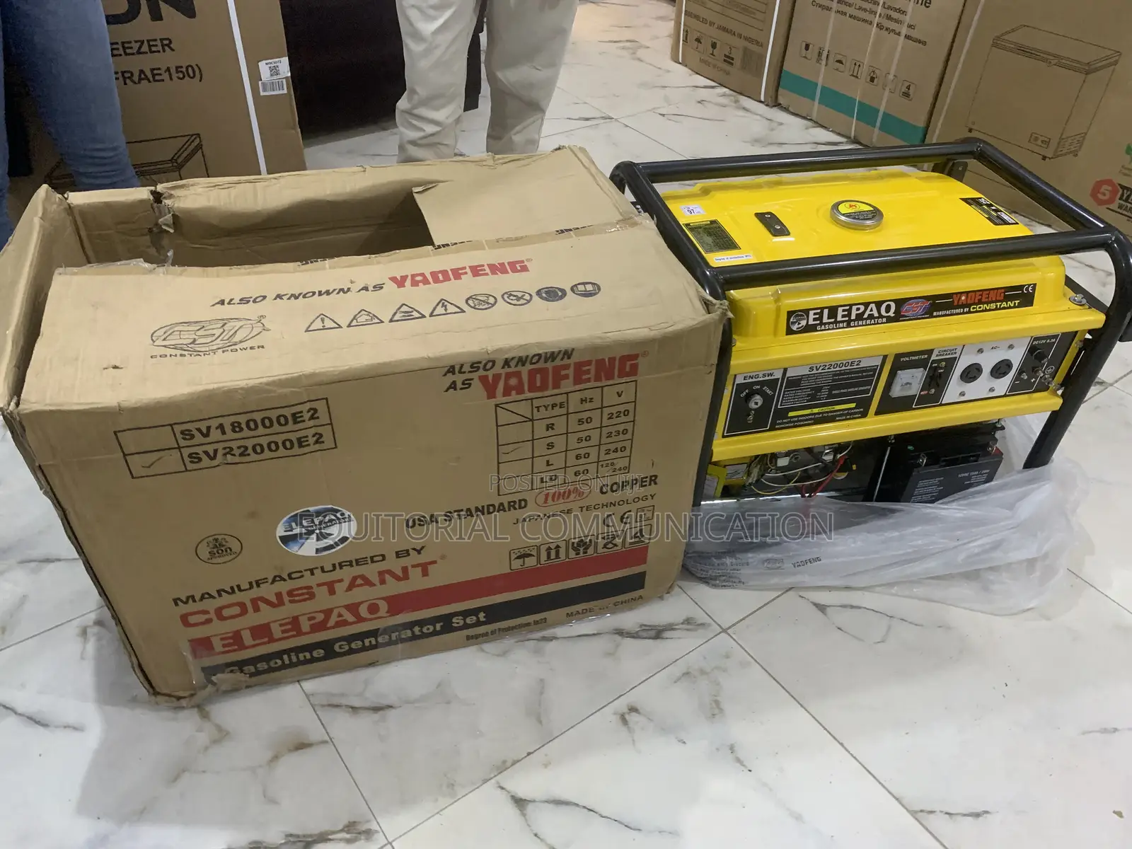 Energy-Saving Generator – Elepaq 11kva Output