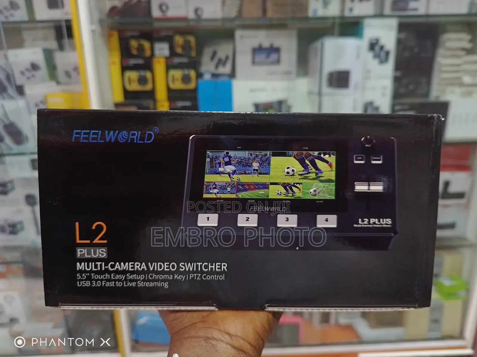 Feelworld L2 Plus Mult Camera Video Switcher
