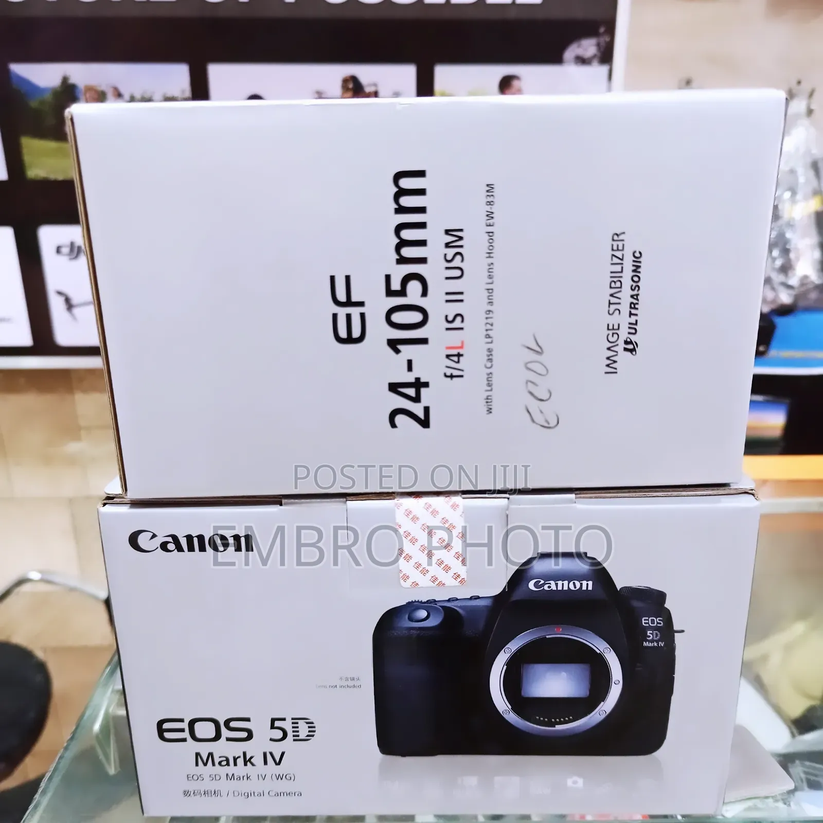 Canon Eos 5d Mark Iv WTH Ef Lens 24-105mm F4l Ii Usm