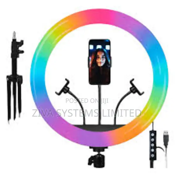 RGB Selfie Ringlight Led 22 Inches