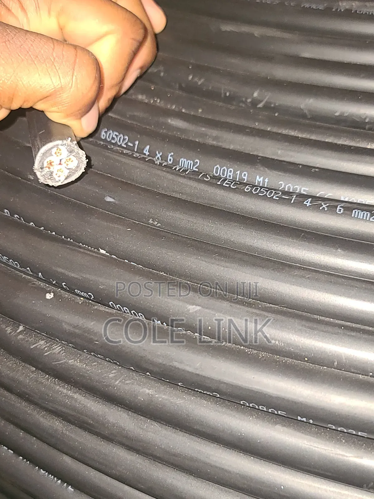 6mm 4core Non Armoured Cable PVC PVC