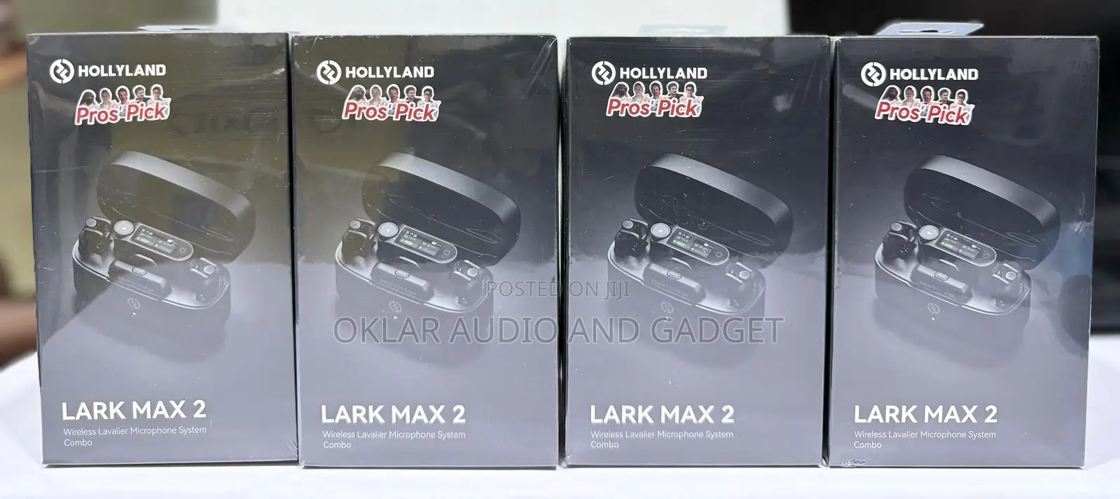 Hollyland Lark Max 2 ( 4 Transmitters And 1 Receiver) Wireless Combo