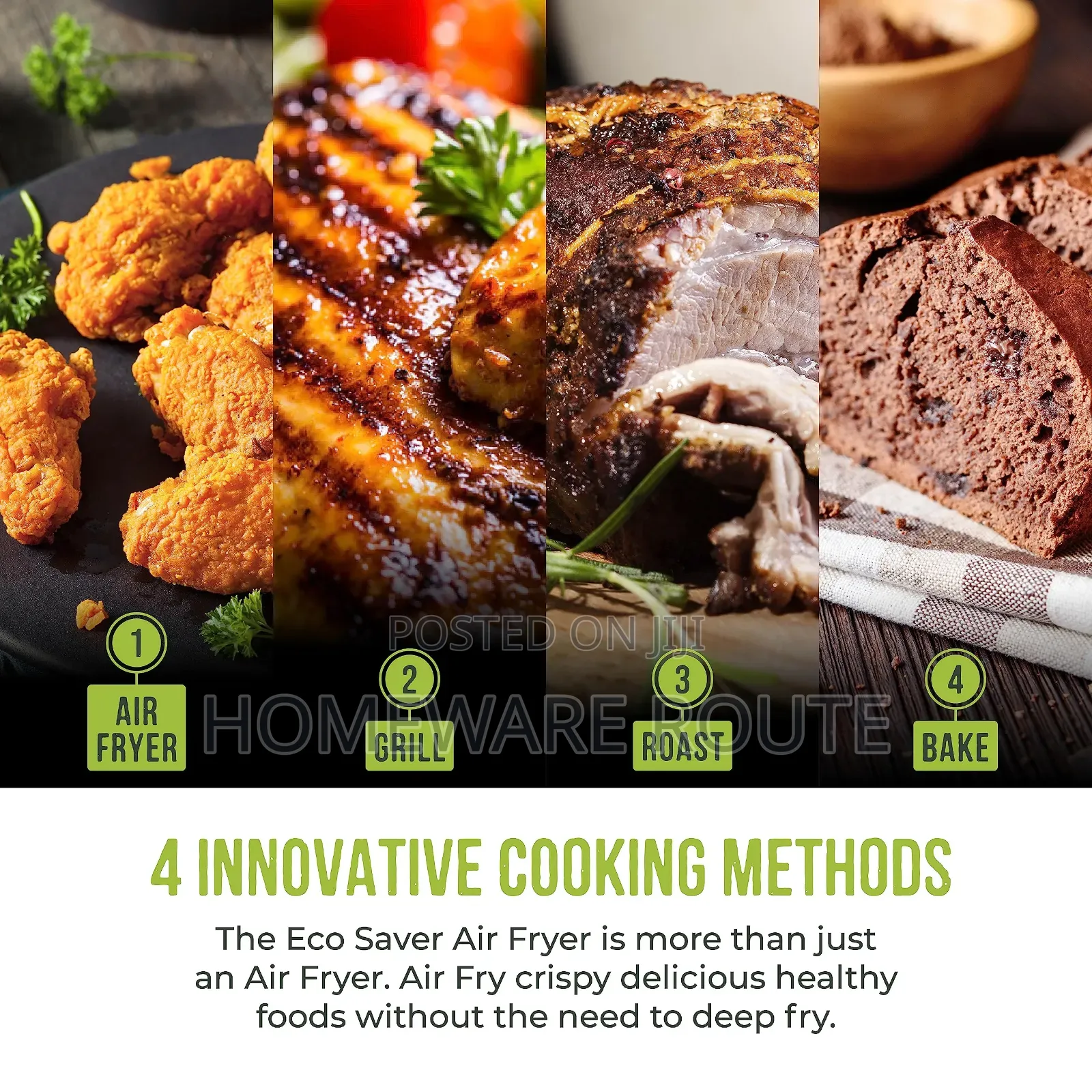Tower Uk 6l Airfryer With 4 Cooking Options