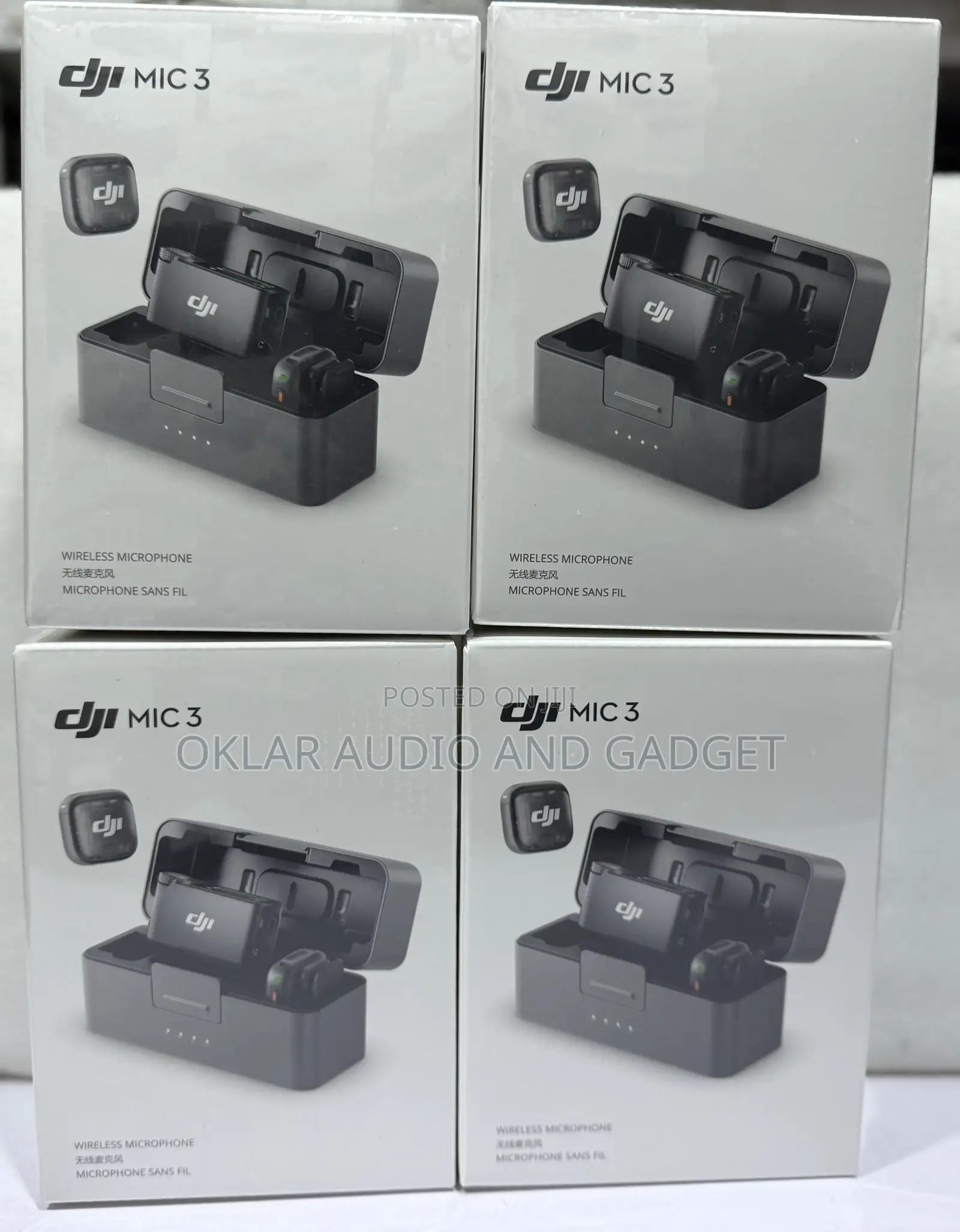 Dji Mic 3 Wireless Lapel Microphone