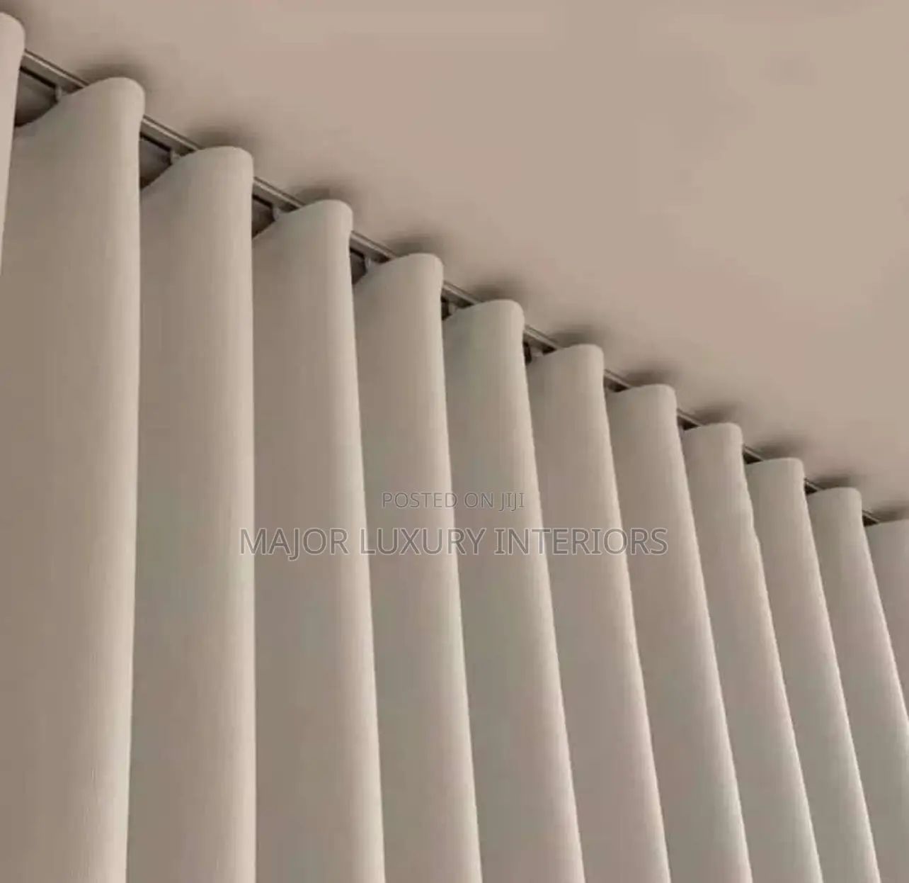 Pleated Turkey ( Inner Curtains) With (Double Curve) Main Curtain