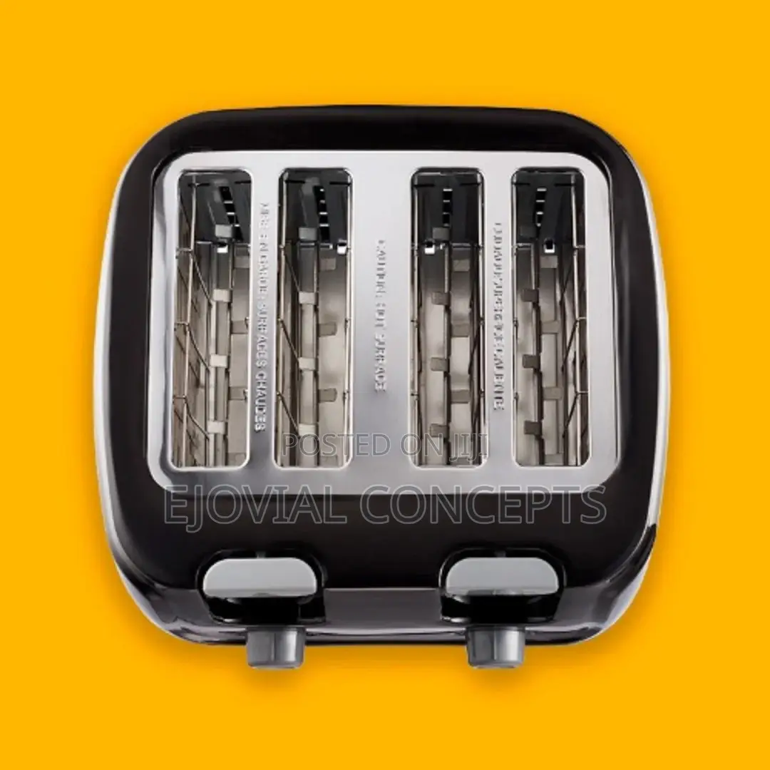 Salton Cool Touch 4 Slice Toaster - Black - 1400w