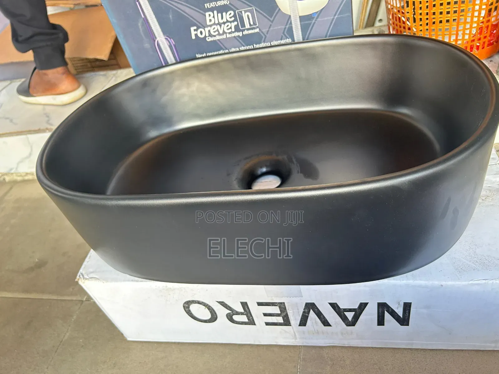 Black Countertop Basin