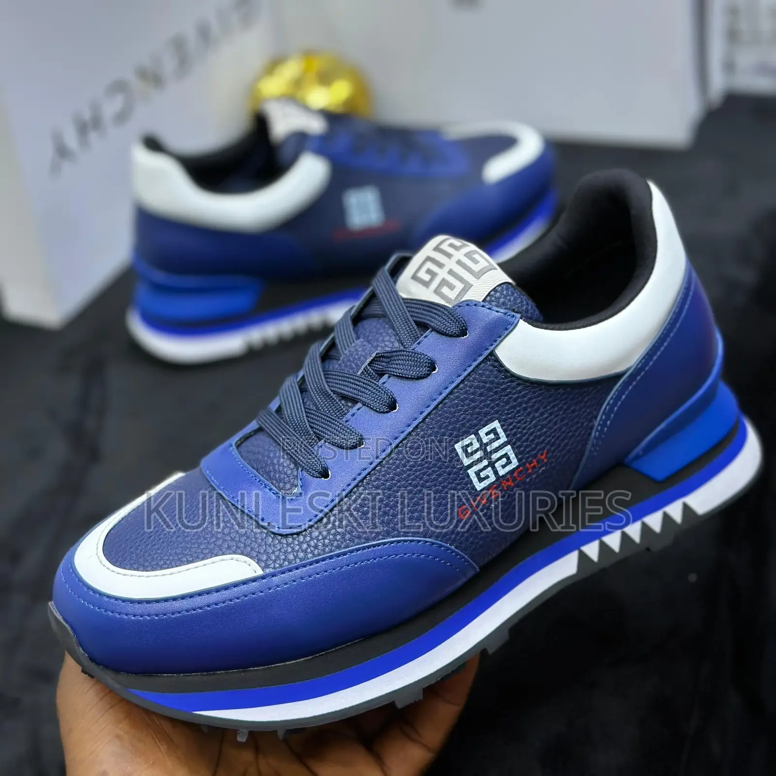 Original Givenchy Runner Leather Sneakers