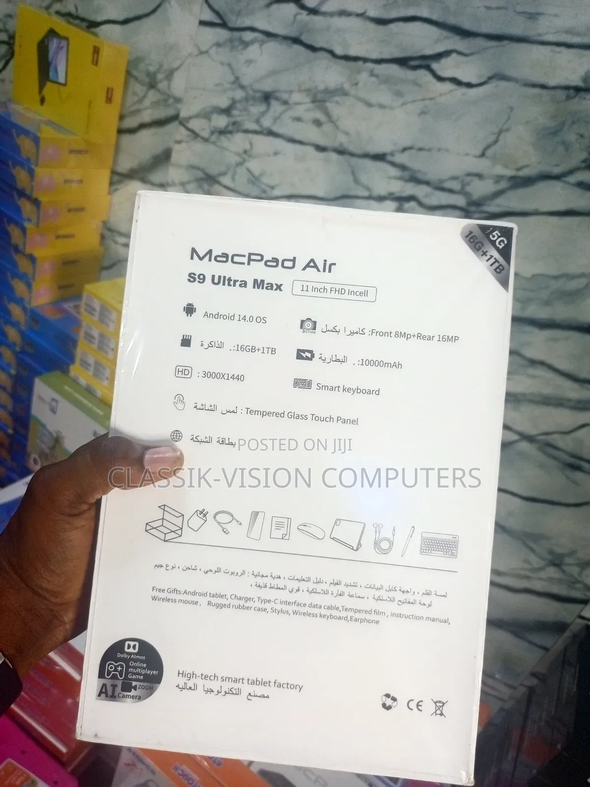 Mac Pad Air S9 Ultra Max 16gbram 1tbrom