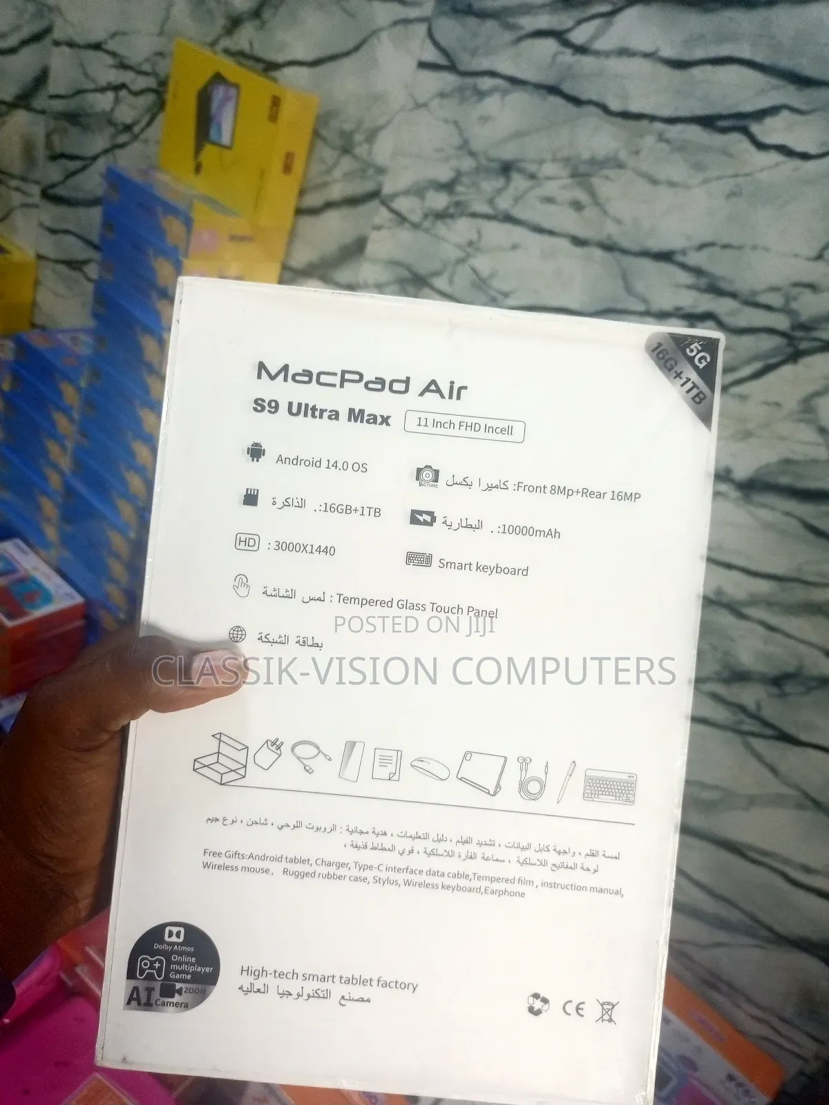 Mac Pad Air S9 Ultra Max 16gbram 1tbrom