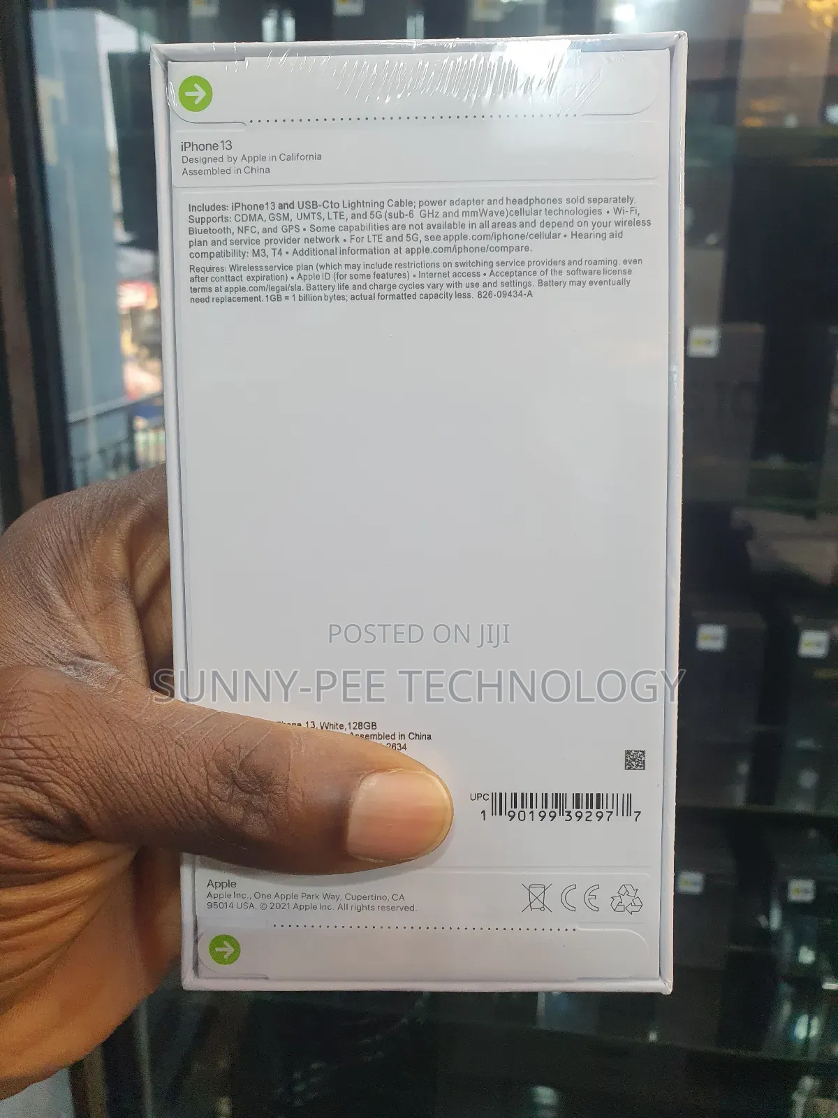 New Apple iPhone 13 128 GB White