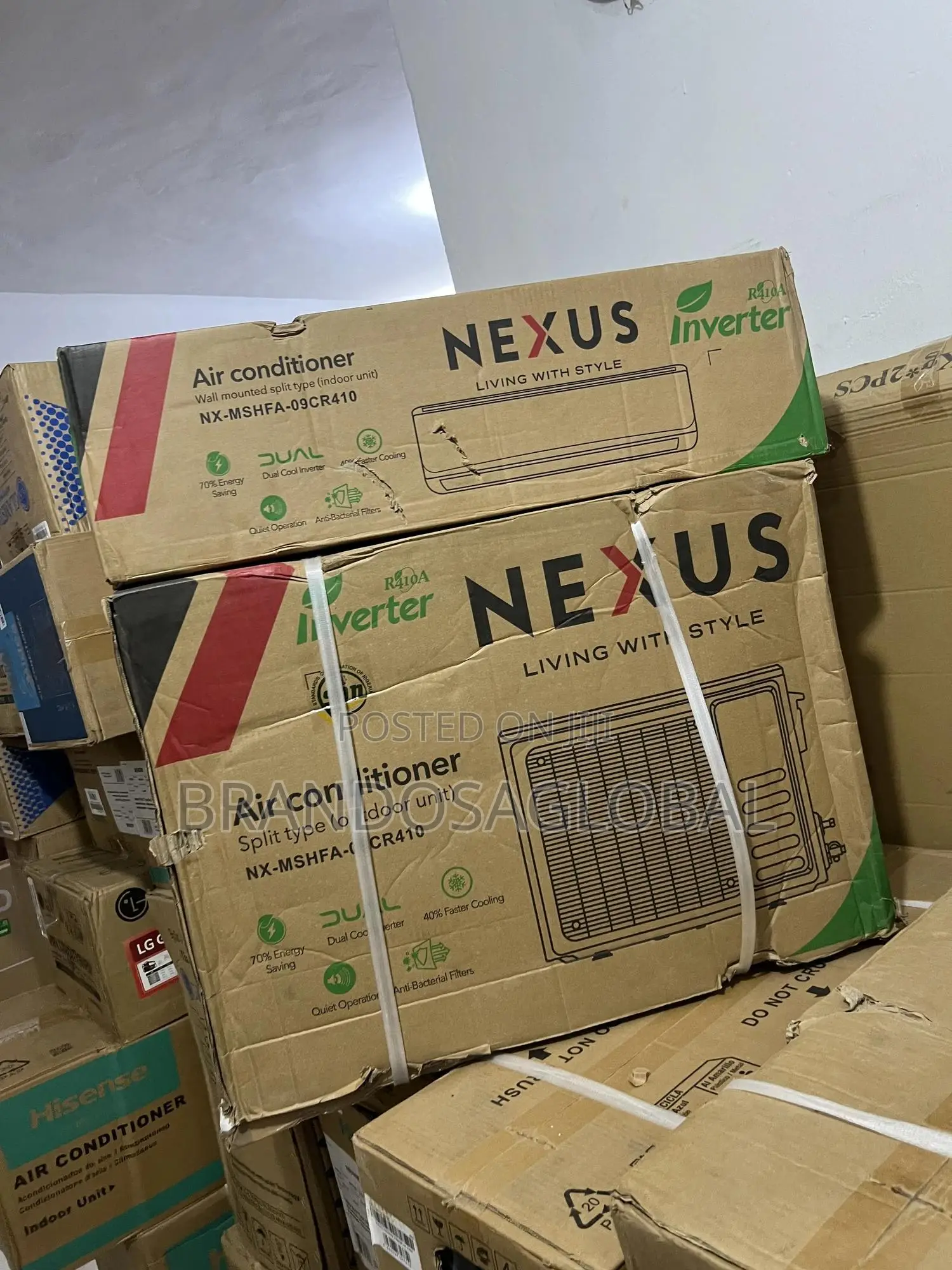 Nexus Inverter Split Ac – 1hp Nx-Mshfa-09cr410