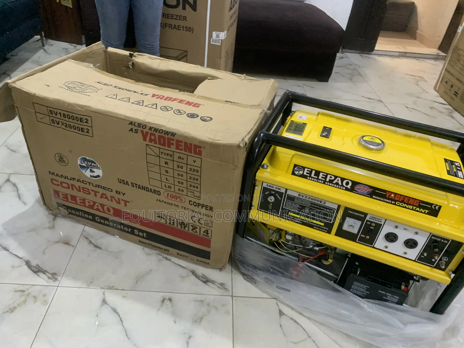 Elepaq Generator 11kva – Constant Power Output With Avr
