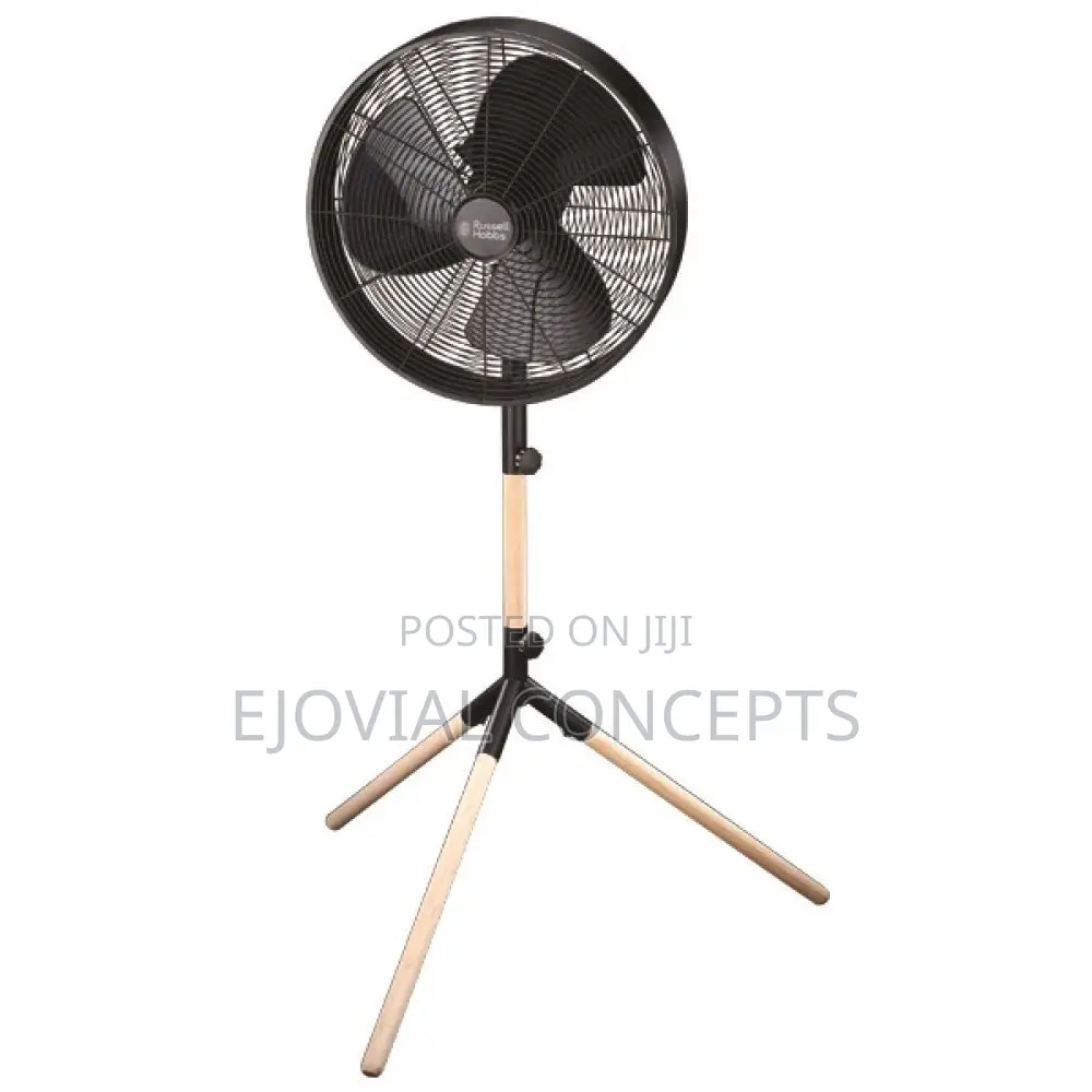 Russell Hobbs Tripod Pedestal Fan Black