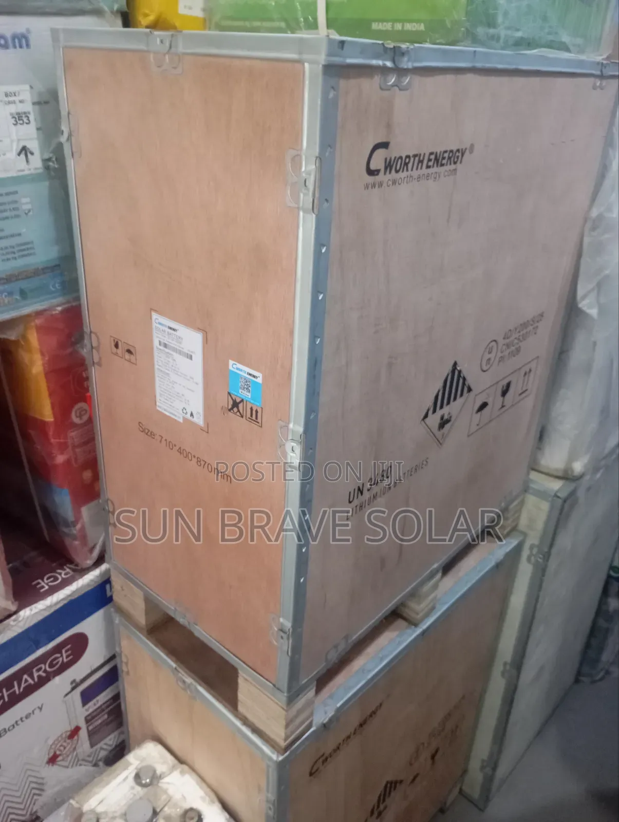 Cworth Lithium Battery Available Stock 15kwh 51.2v