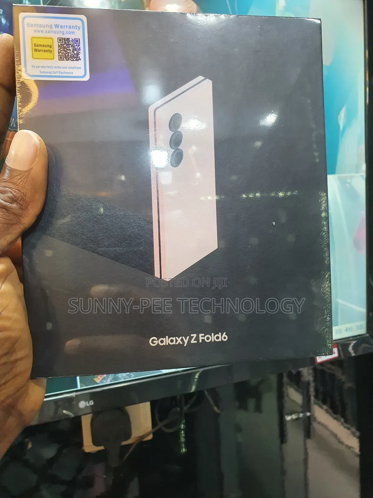 New Samsung Galaxy Z Fold6 256 GB Pink
