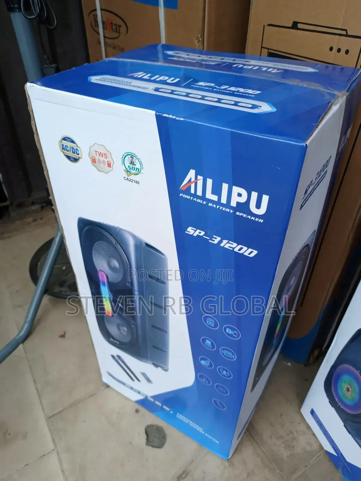 Ailipu High Bass Speaker With Microphone Model: Sp-3120d