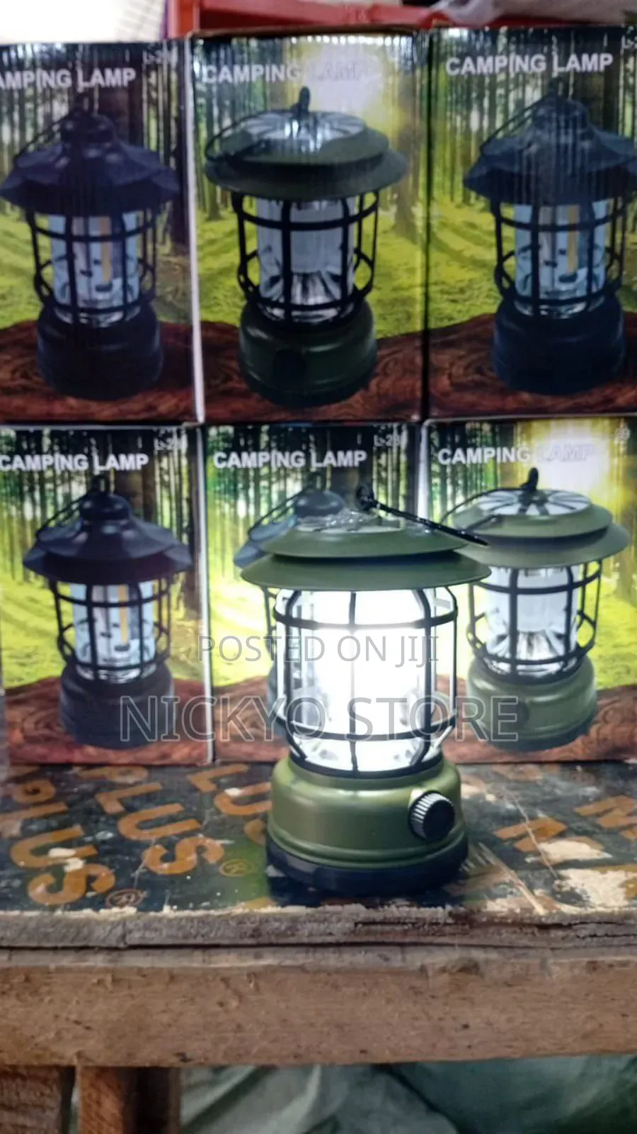 Rechargeable Camping Lamp – Bright Portable
