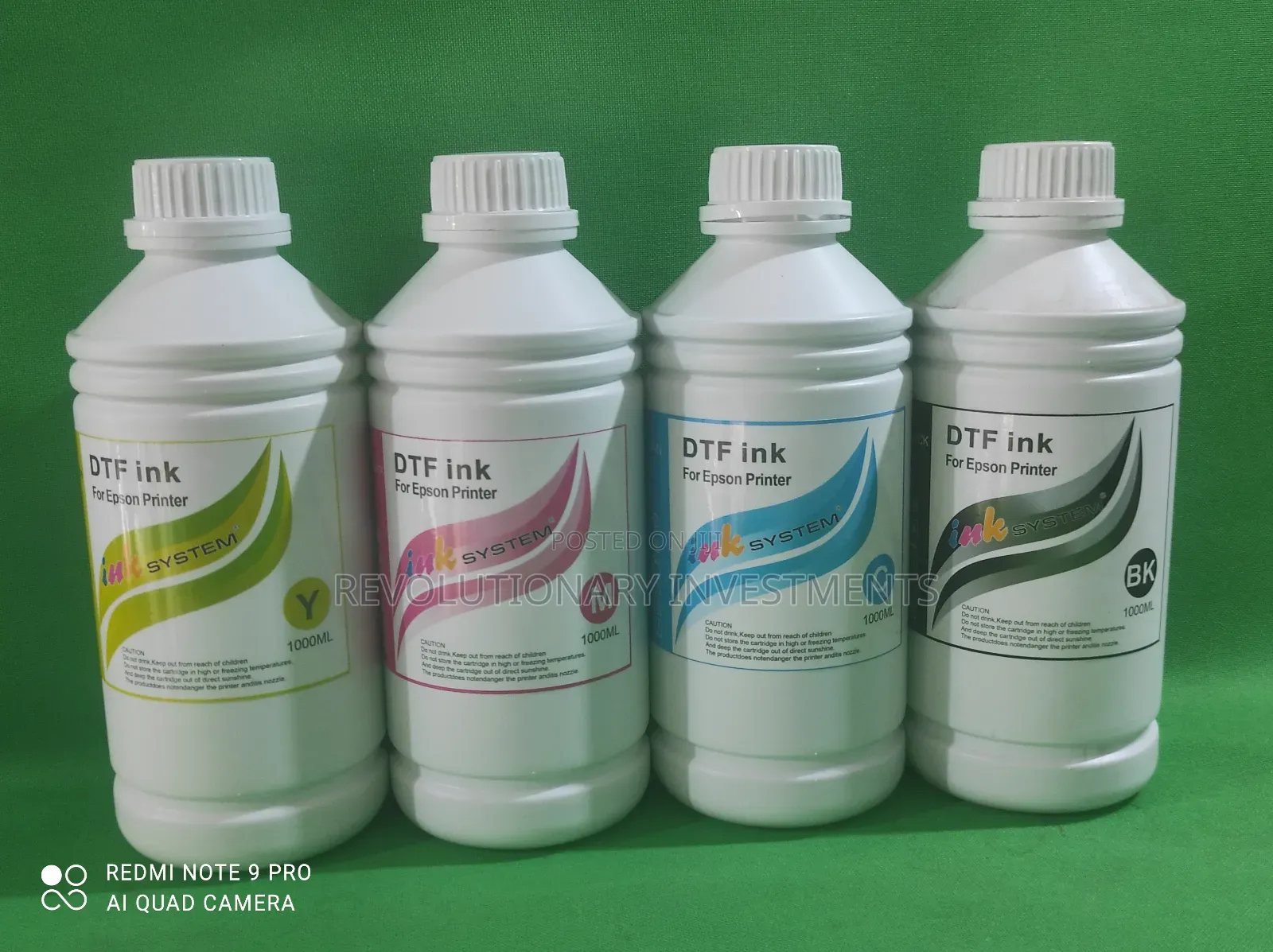 DTF Ink,1000ml Bottle Colour