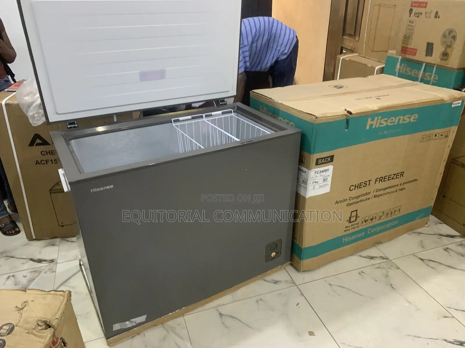 Hisense 250l Chest Freezer With Fast Freeze