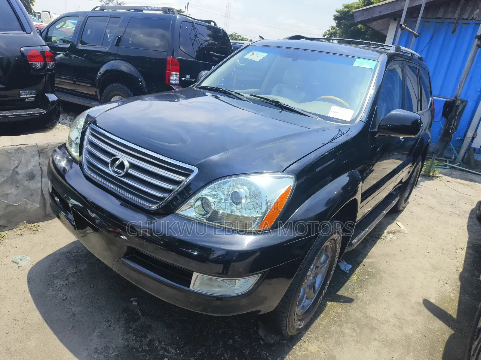 Lexus GX 470 Sport Utility 2007 Black