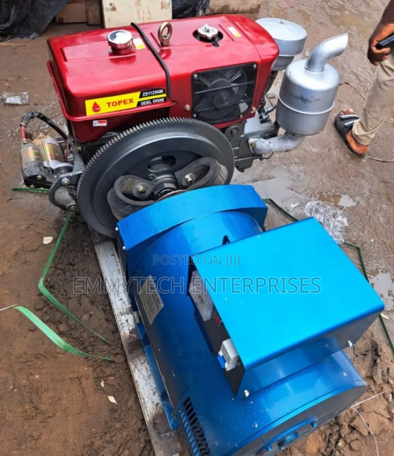 Topex Basic Diesel Generator 35kva With 1130 Engine