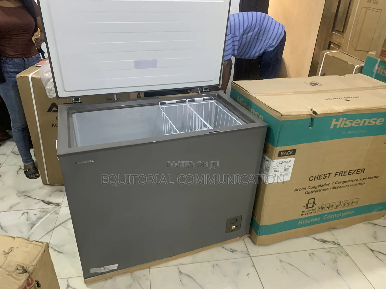 Fc340sh Hisense Freezer With Adjustable Thermostat