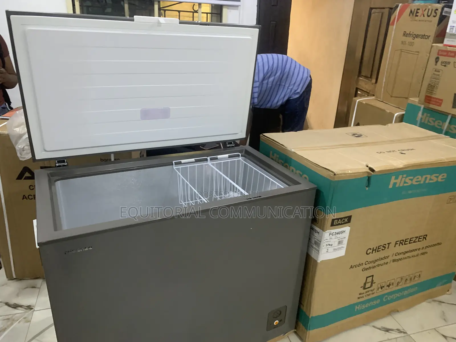 Hisense 250l Chest Freezer – R600a Eco-Friendly Refrigerant