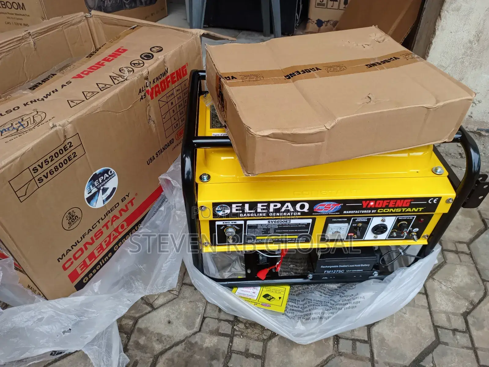 Elepaq 100% Copper 4.5kva Constant Key Starter Generator