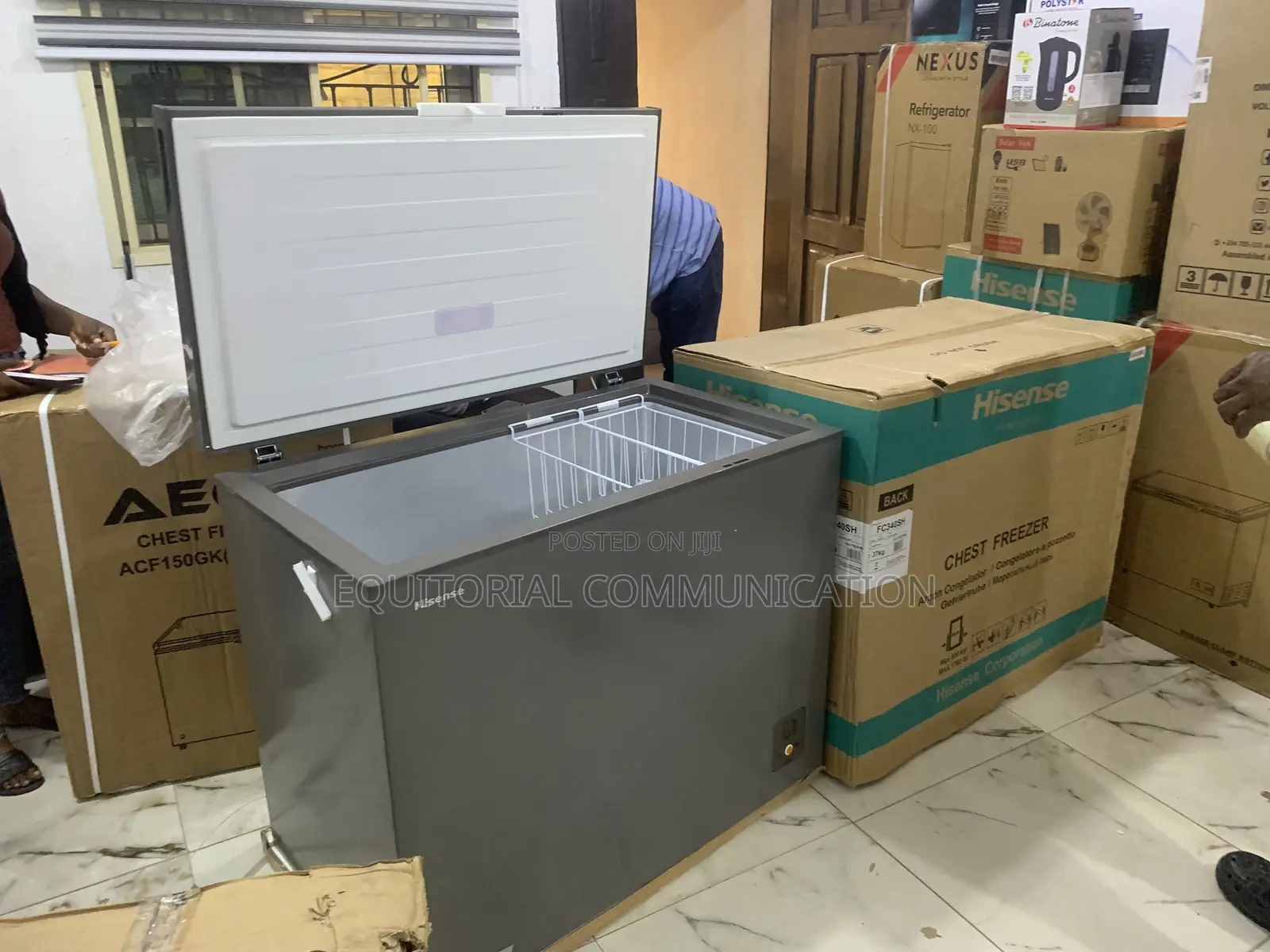 Hisense 250l Chest Freezer With Fast Freeze Function for Rapid Cooling
