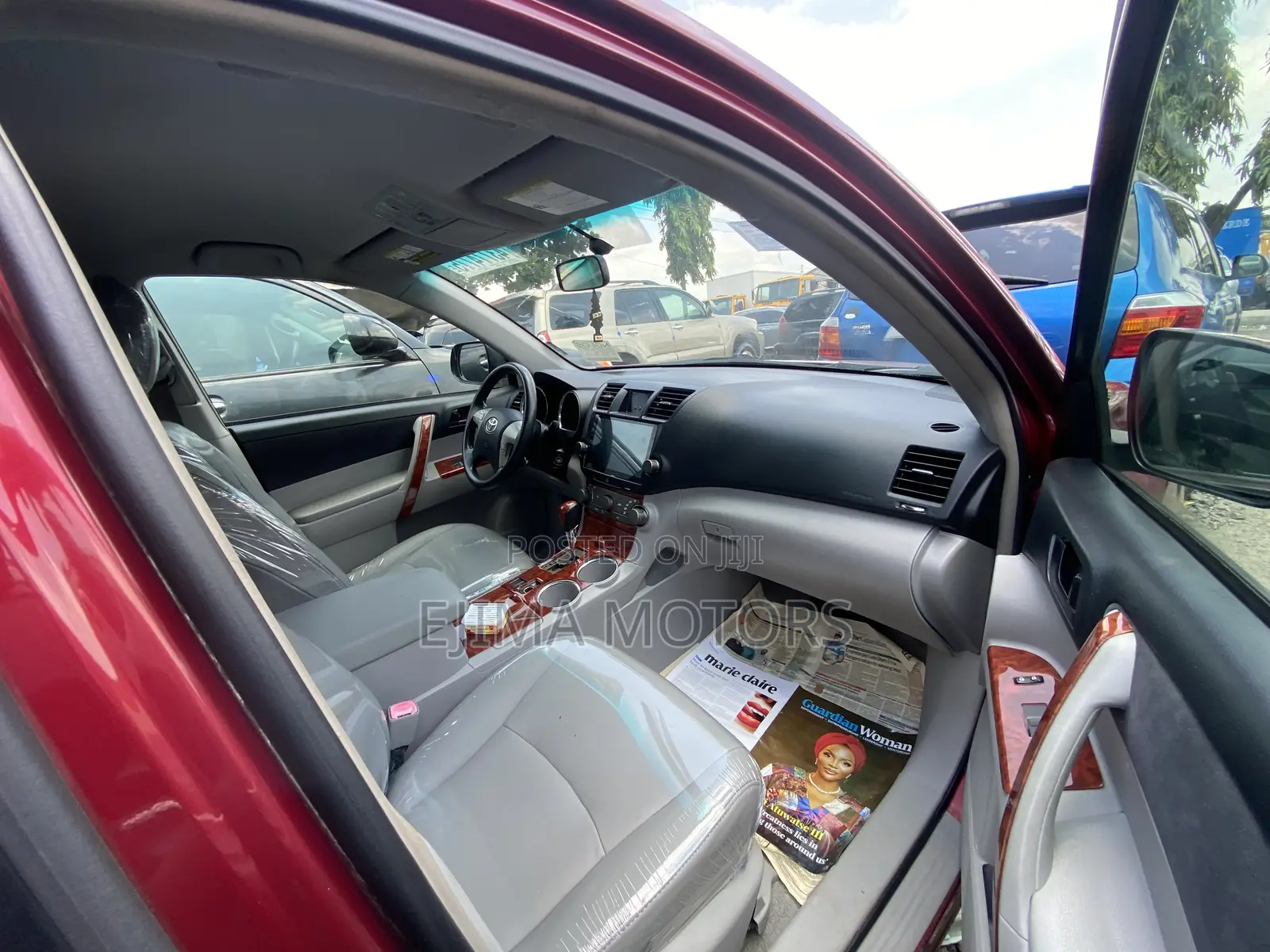 Toyota Highlander 2009 Red