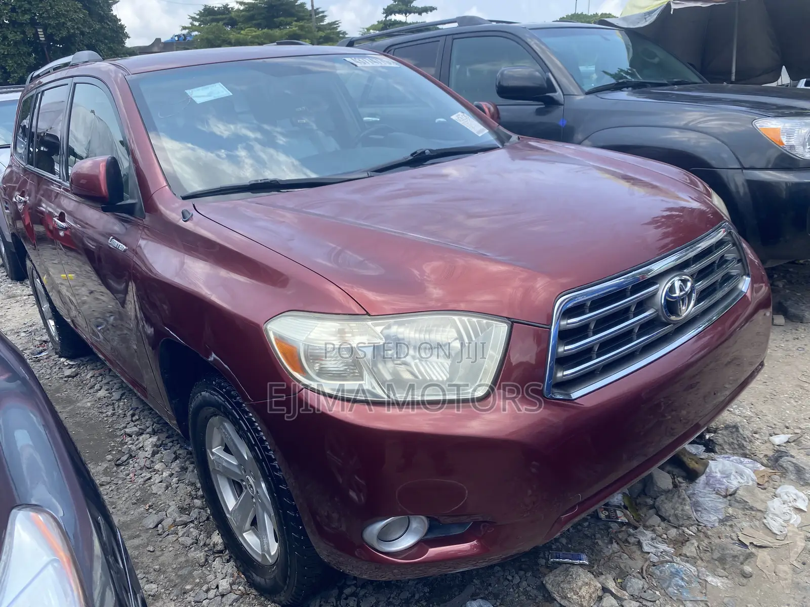 Toyota Highlander 2009 Red