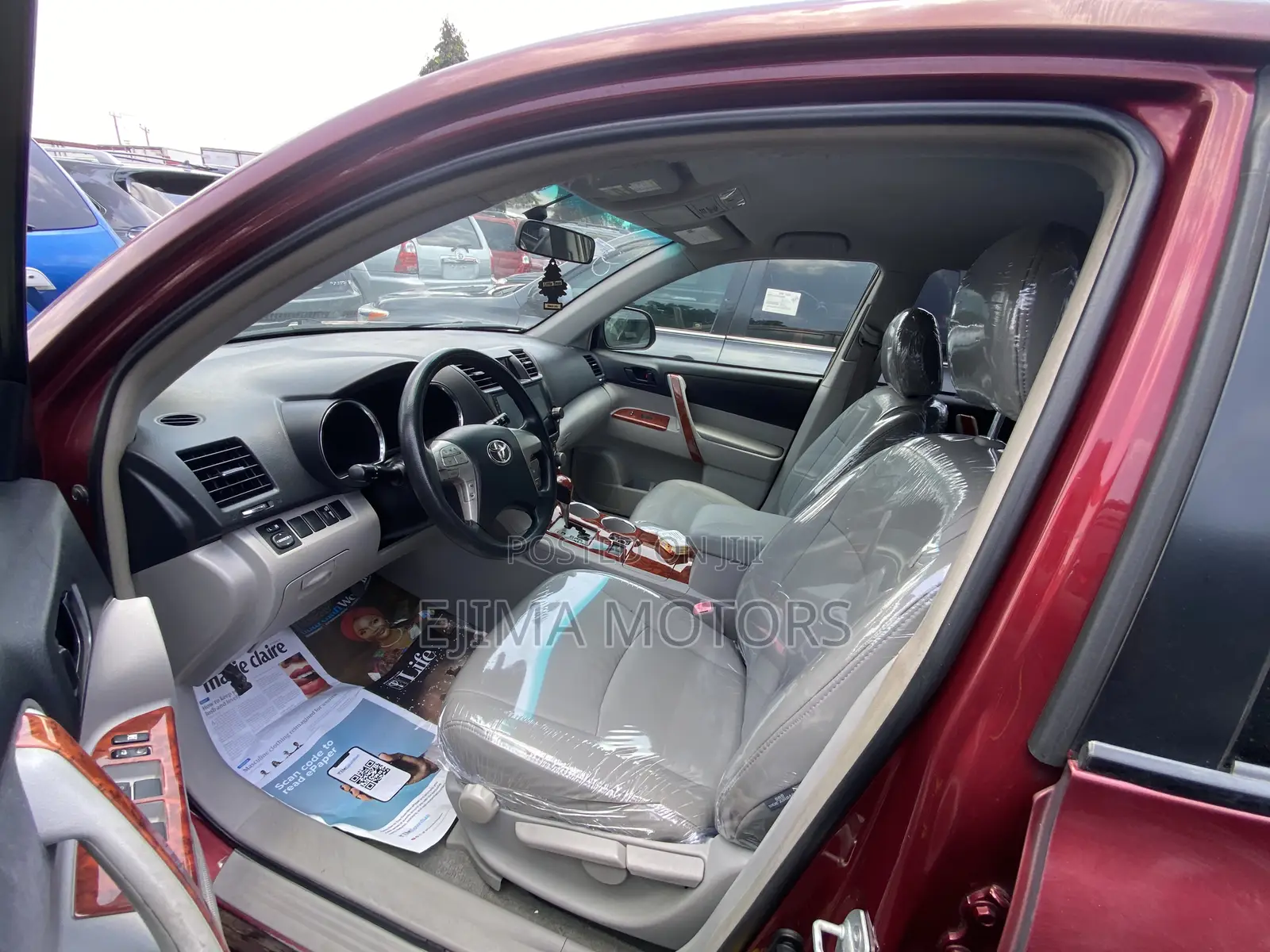 Toyota Highlander 2009 Red
