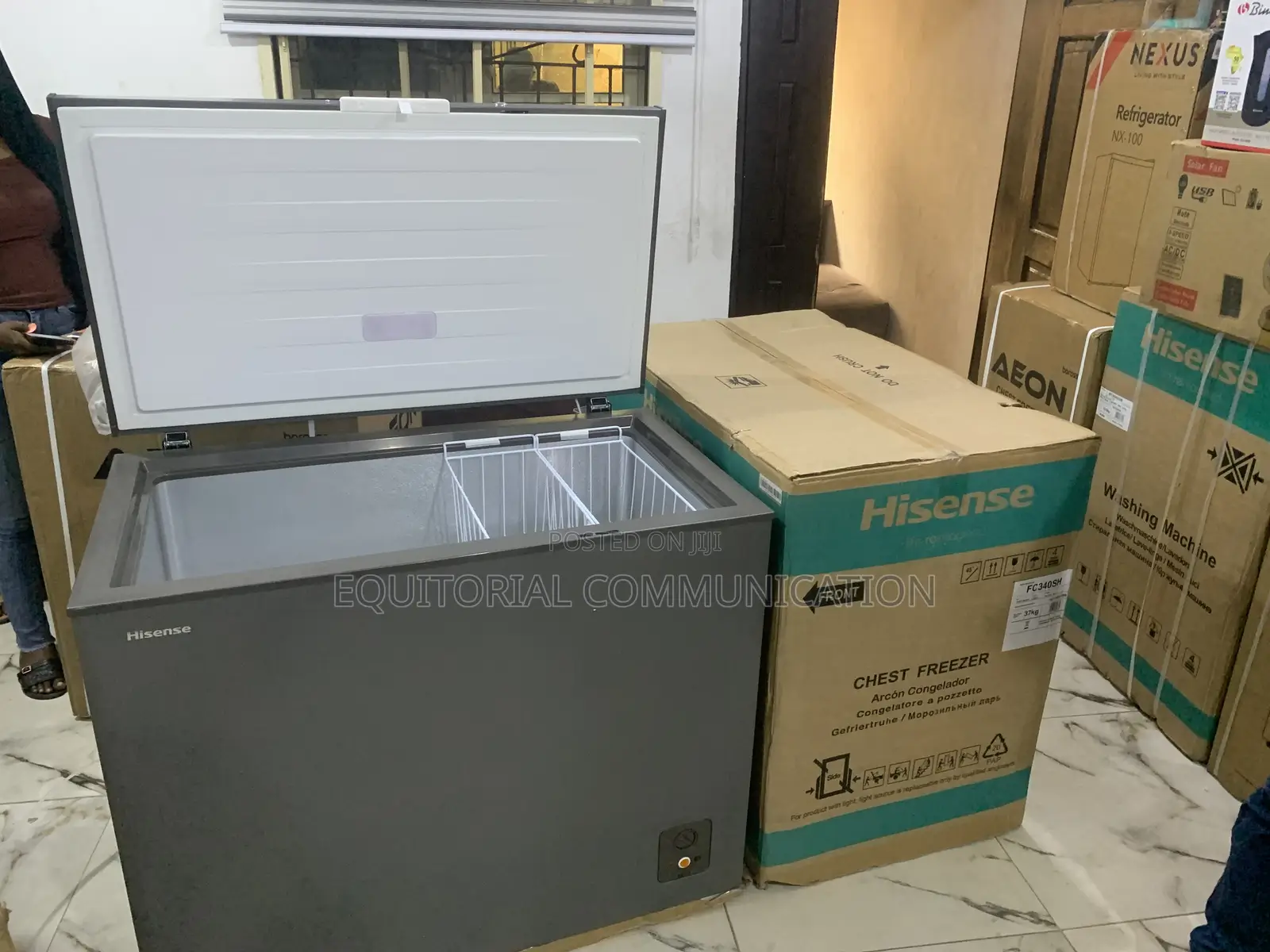Hisense Fc340sh –Best Freezer for Meal Preppers