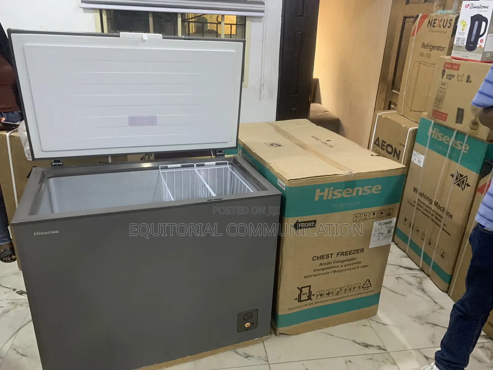 Hisense Fc340sh –Keep Your Frozen Goods Organized