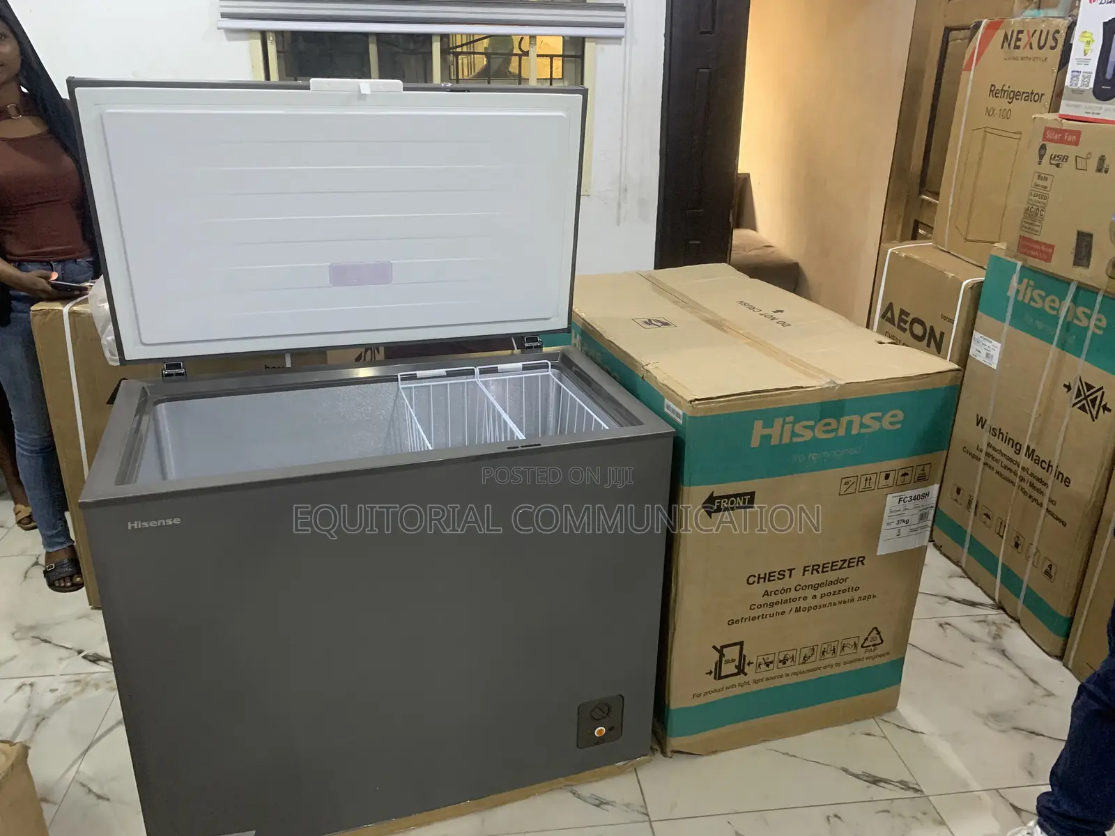 Hisense Fc340sh –Keep Your Frozen Goods Organized