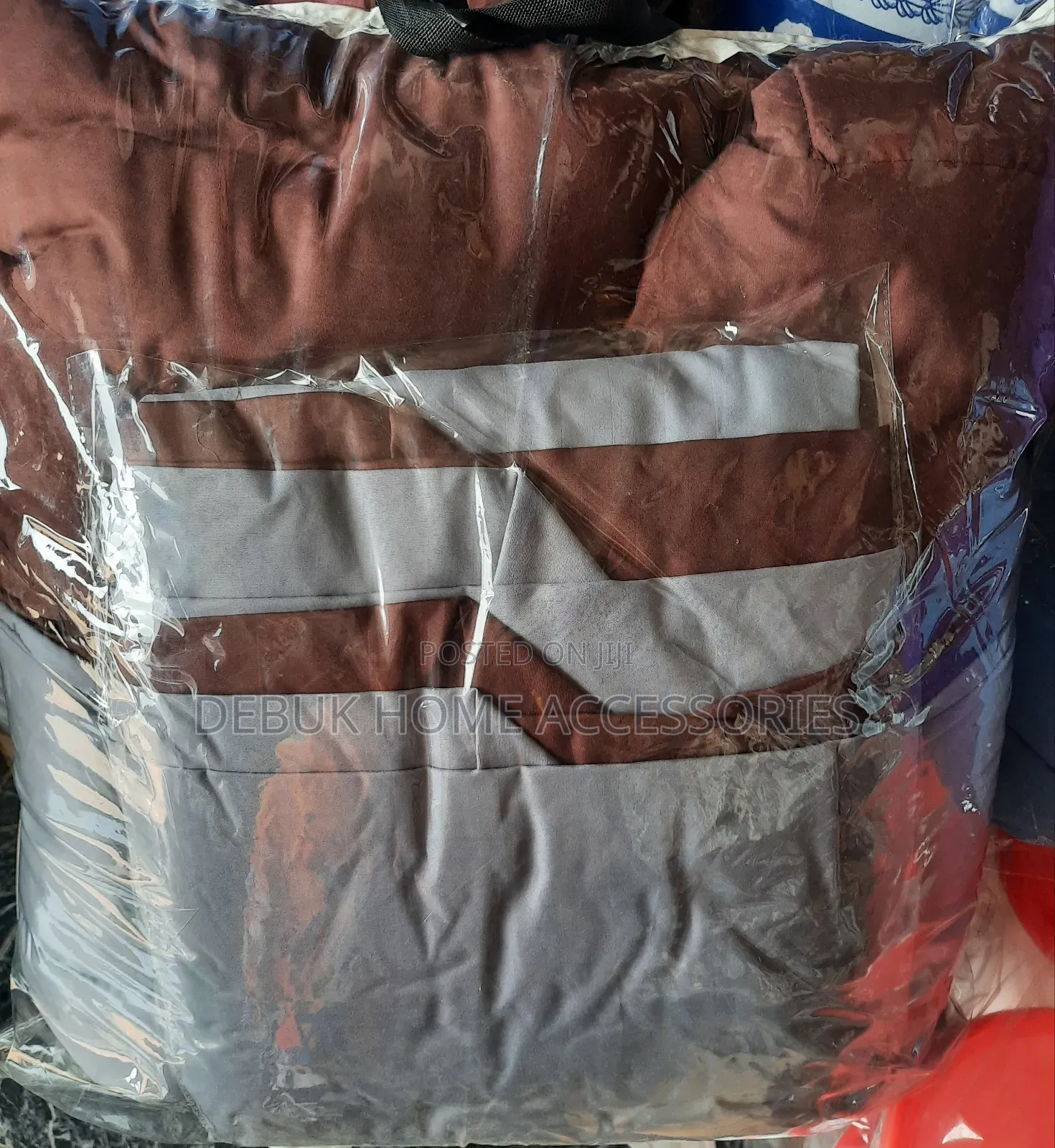 Plain Double Colour Duvet Cover Set