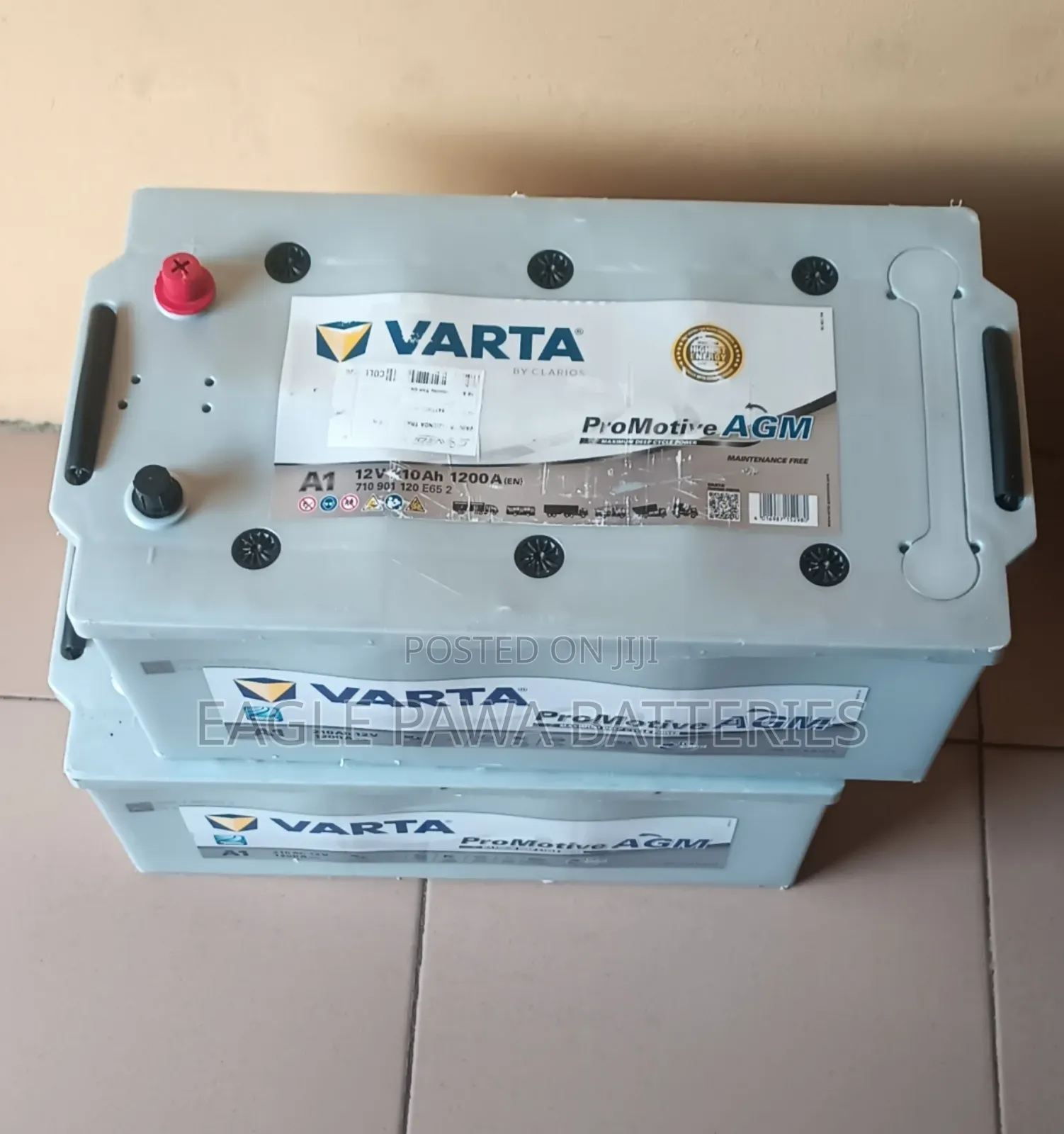 Varta Agm Battery 220ah