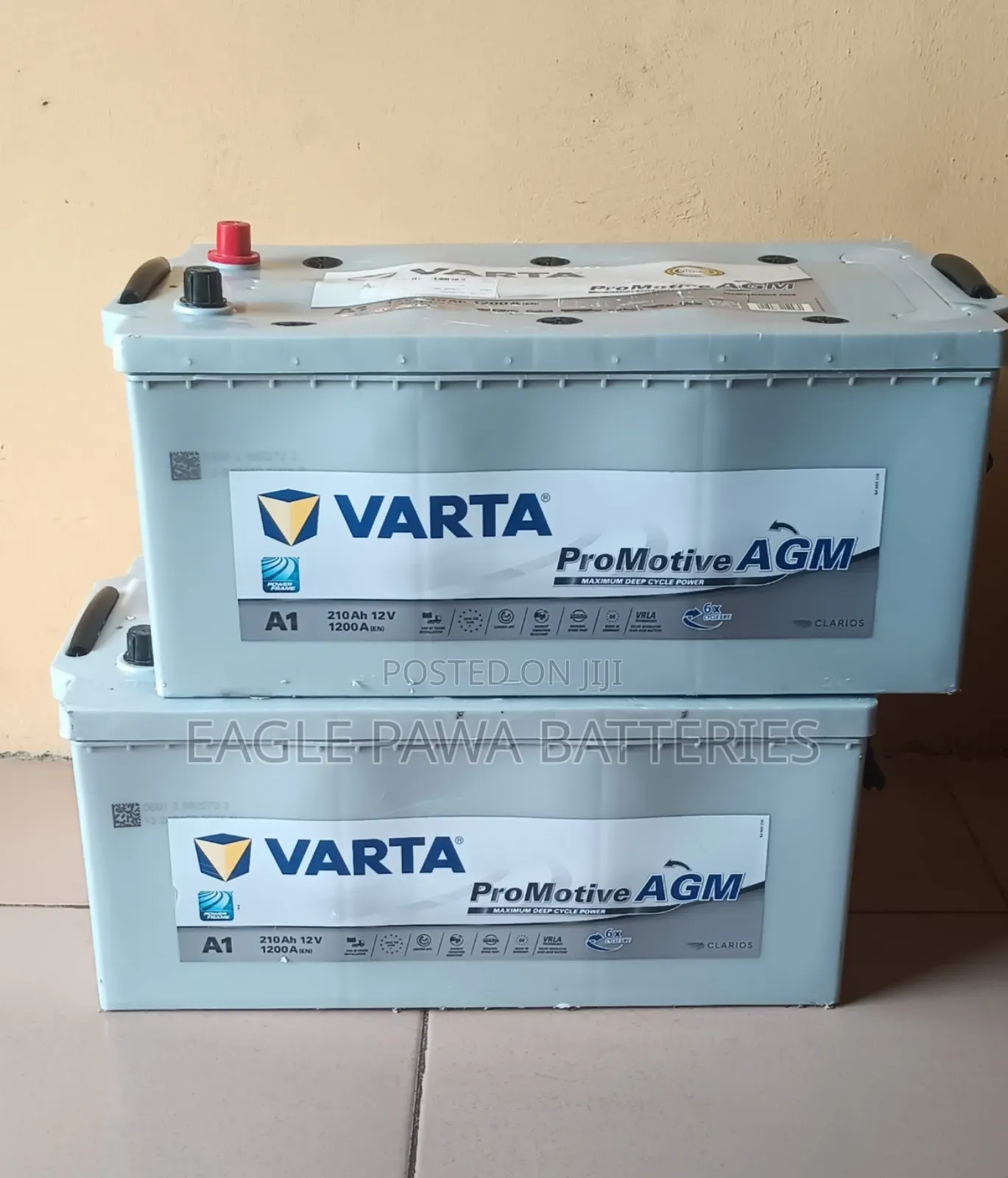 Varta Agm Battery 220ah