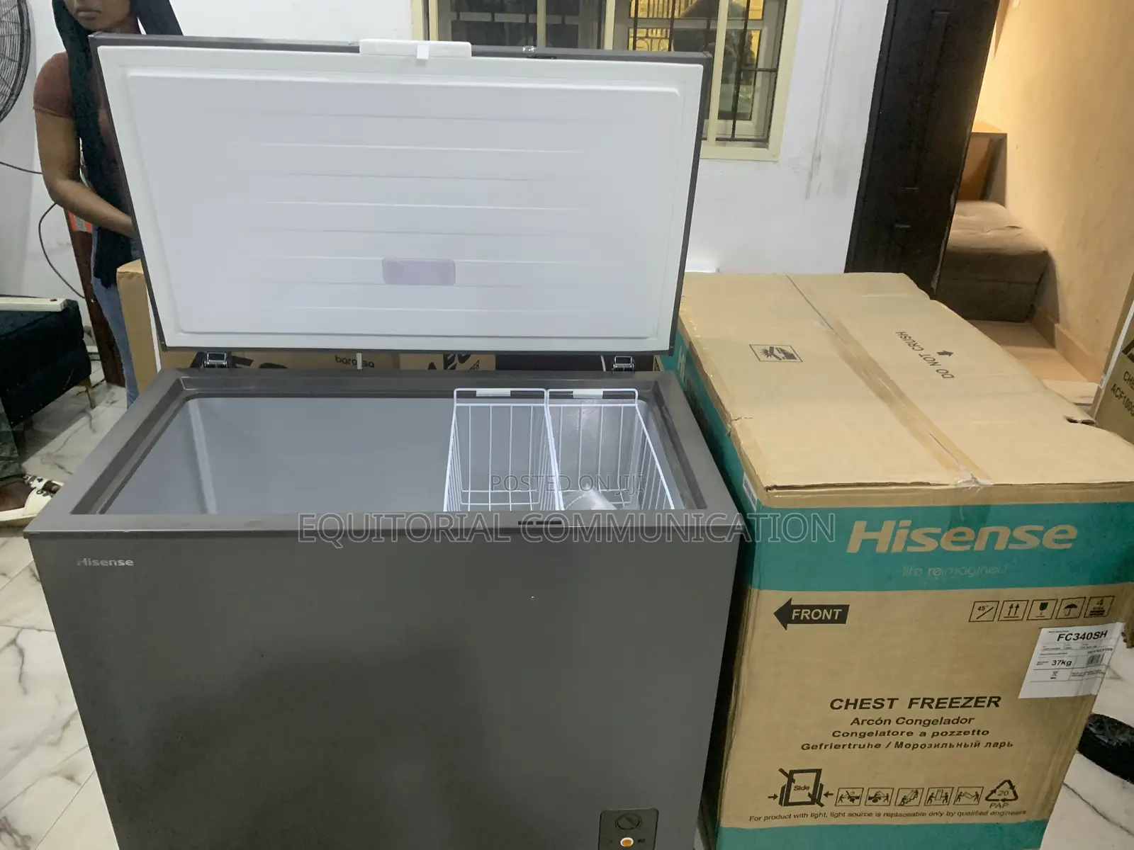 Hisense 250l Freezer – Tropicalized and Reliable
